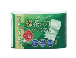 緑茶の力プレミアム　トイレットペーパー2R